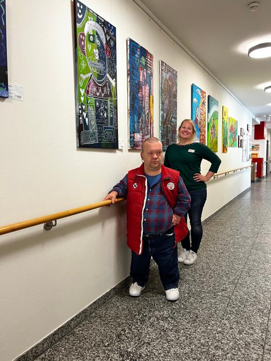 Johanniterhaus Lorsch: Cafeteria wird zur Kunstgalerie