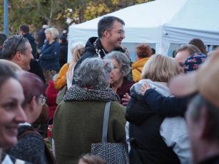 Großer Trubel beim Wintermarkt