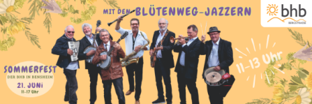 Sommerfest mit den Blütenweg-Jazzern