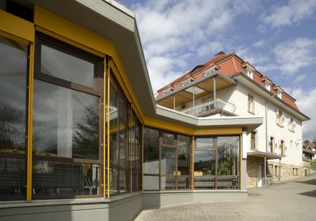 Zentrale in Bensheim, Außenansicht