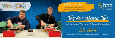 Tag der offenen Tür der Werkstatt und Tagesförderstätte in Lorsch
