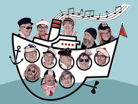 Bandmitglieder v.l.n.r.: Doris Busch (Violine), Isolde Ritzel (Percussion), Hermann Dielmann (Percussion), Kathrin Taufertshöfer (Keyboard), Tanja Münch (Gesang), Klaus Hiltmann (Bongos), Günther Weiß (Percussion), Alexander Schaab (Gesang & Mundharmonika), Rudi Krauss (Gesang), Ralf „Josef“ Rogala (Bass & Gesang), Annelie Thomas (Gitarre)